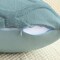 Spring Throw Pillow Covers 18x18 Inch Set of 2, Soft Plush Faux Fur Wool Aqua Couch Pillow Covers, Decorative Pillow Cases for Bed Sofa Living Room Home Decor